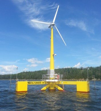 1:8-scale floating wind turbine prototype